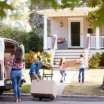 people moving into home